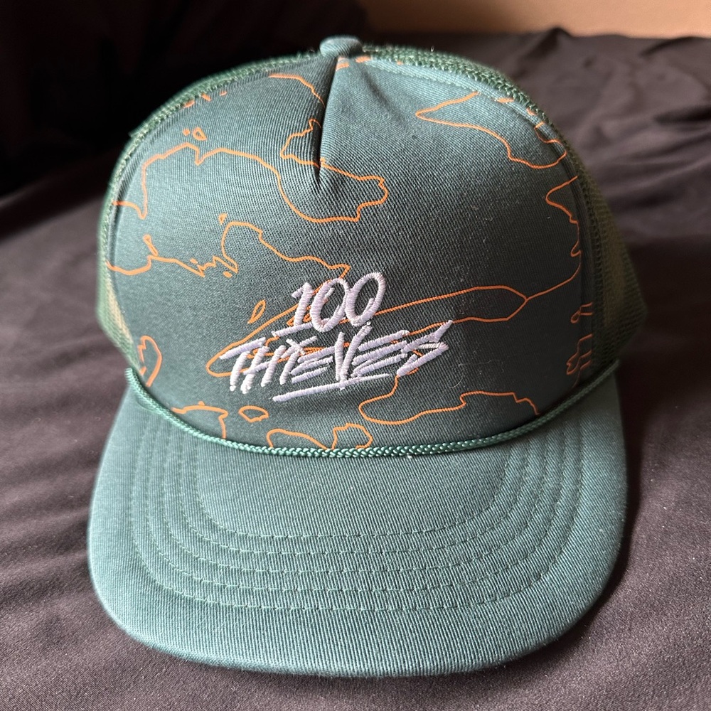 100 Thieves Green Cap